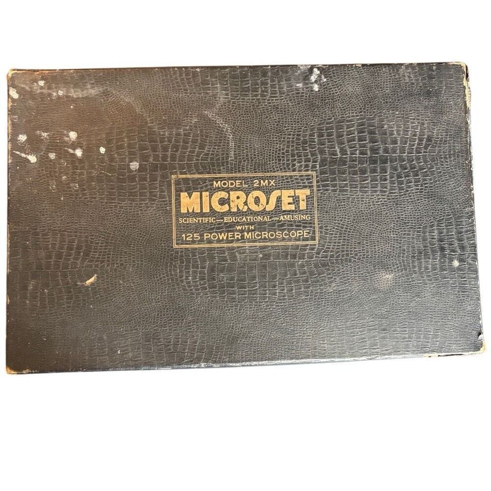 Microset Model 2MX With 125 Power Microscope